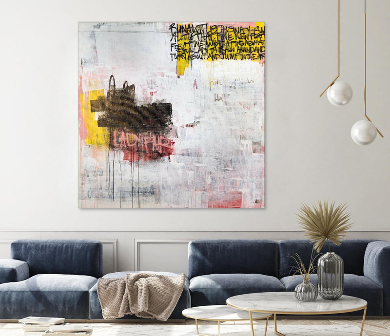 \"Jump In The Air\" Giant Art 54x54 Wall Art