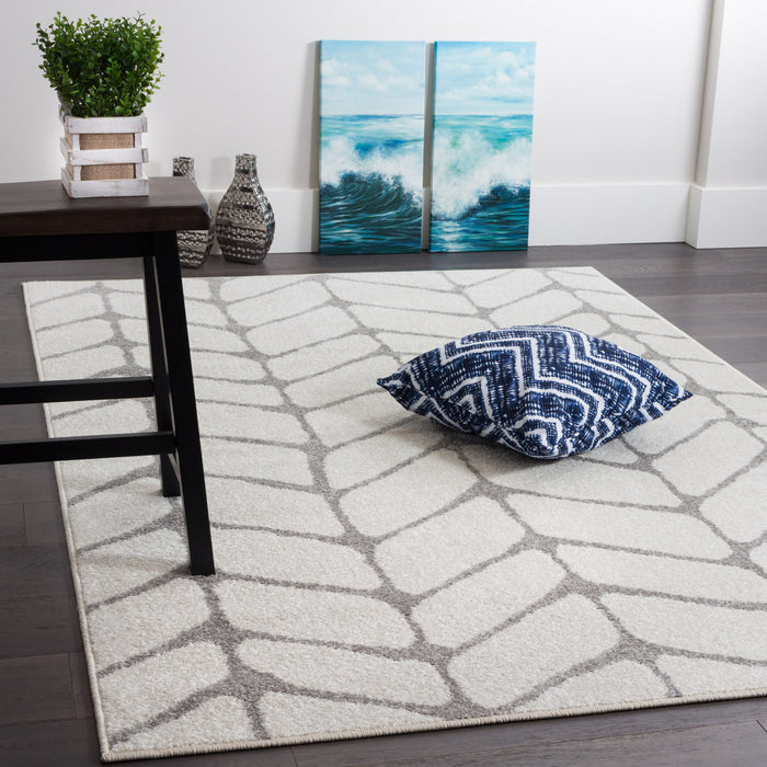 Lav Arco Grey 4x6 Area Rug