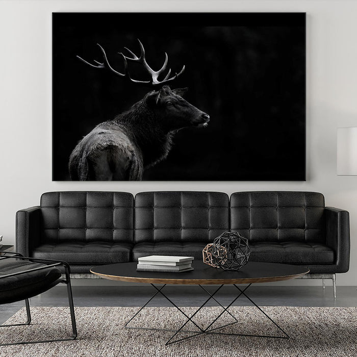 \"The Deer Soul\" Giant Art 72x48 Wall Art