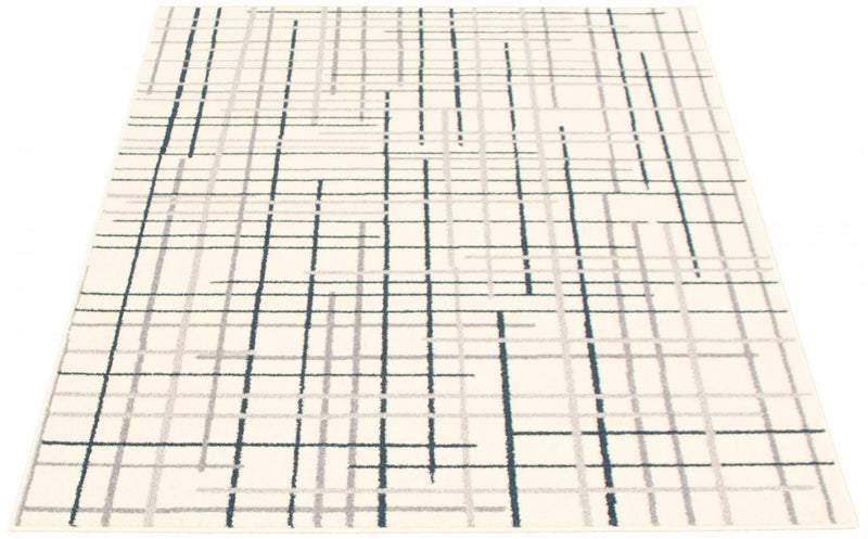 Taite Cream-Prol Area Rug - 3'11\" x 5'7\"