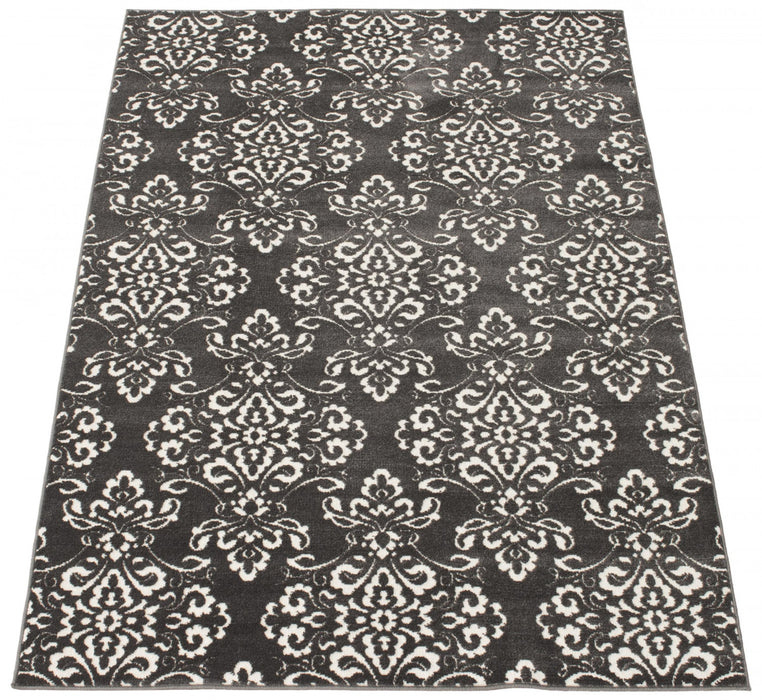 Caledonia Grey 4'7\" x 6'7\" Area Rug