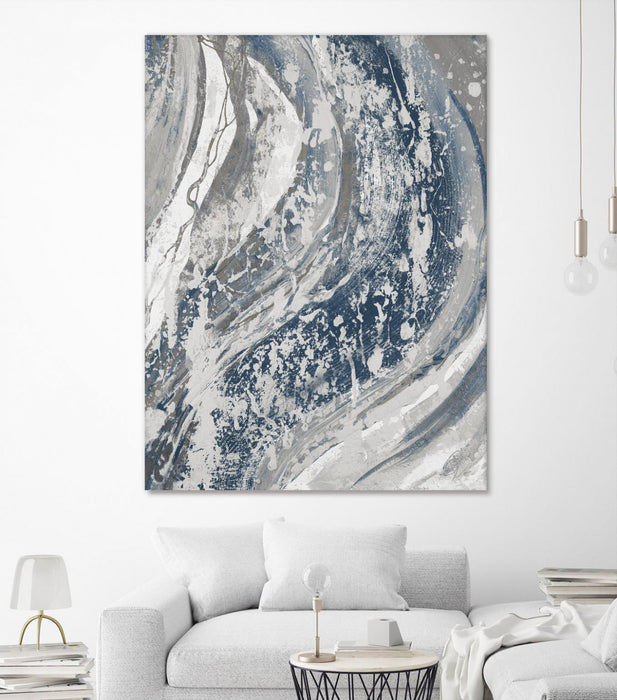 \"Blue Wave\" Giant Art 72x54 Wall Art
