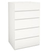 Nordika 5-Drawer Chest - White