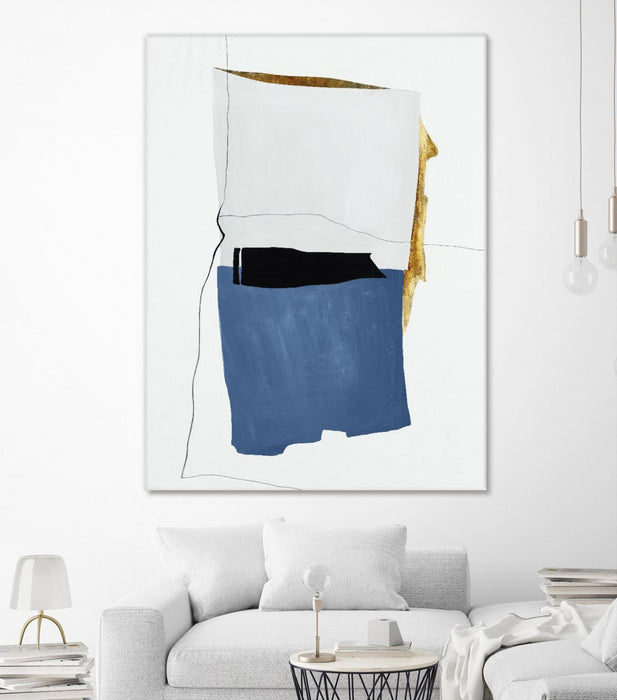 \"Setting Early I\" Giant Art 72x54 Wall Art