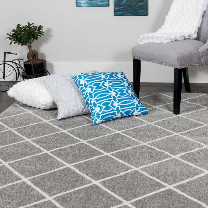 Lav Lat Basics 3x5 Area Rug