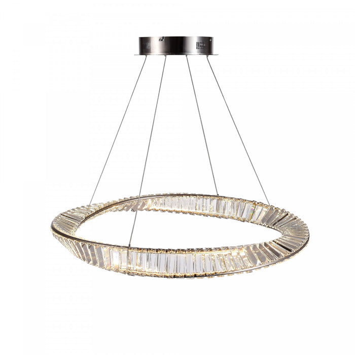 Stella 50 W LED Satin Nickel Pendant