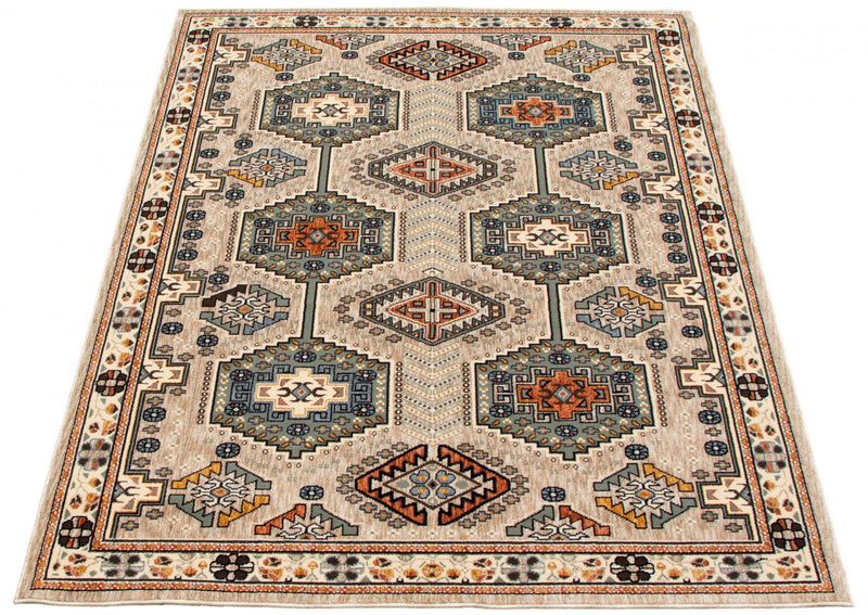 Quincy Taupe Area Rug - 7'10\" x 10'2\"