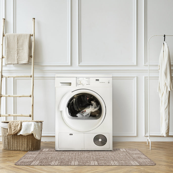Joni Taupe Area Rug - 4'4\" X 6'5\" 