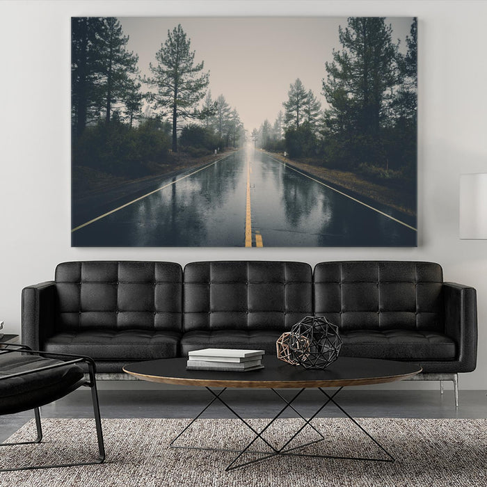 \"Rainy Day\" Giant Art 84x54 Wall Art