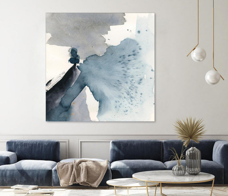 \"Winter Current Iv\" Giant Art 54x54 Wall Art