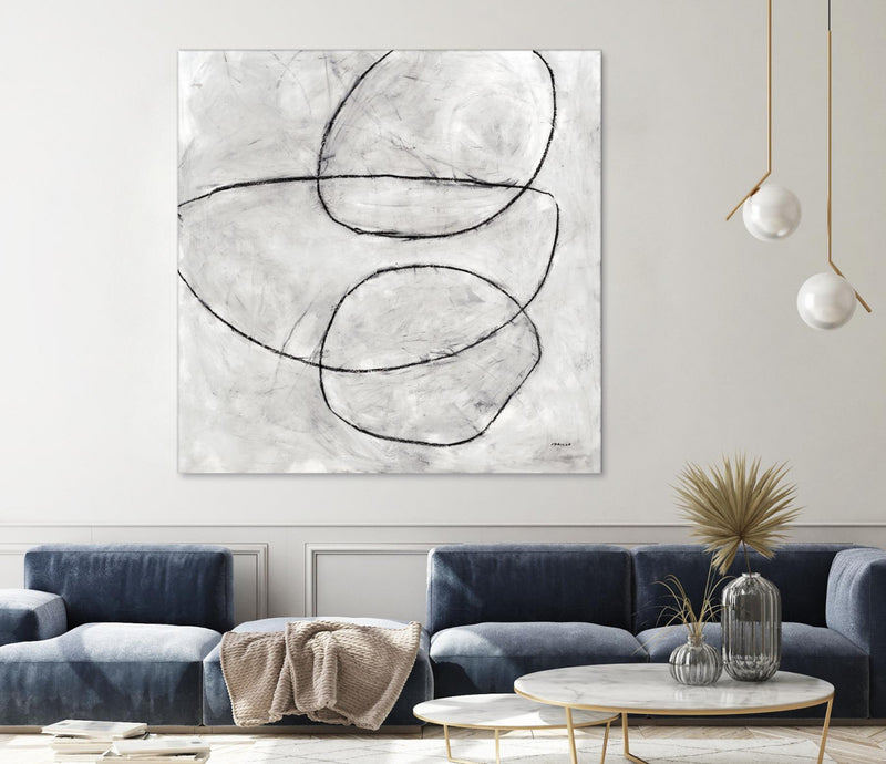 \"Balance Perspective\" Giant Art 54x54 Wall Art