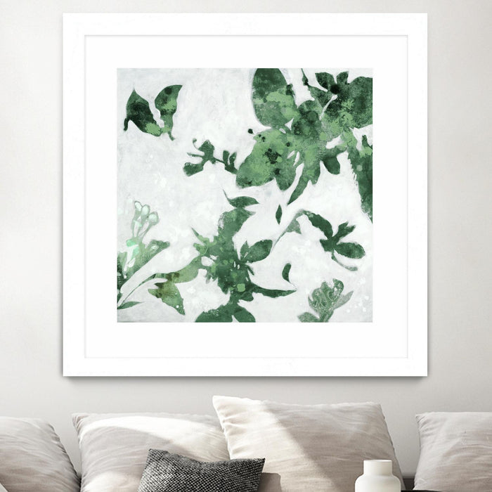 High Flying I 30 x 30 White Frame Wall Art 