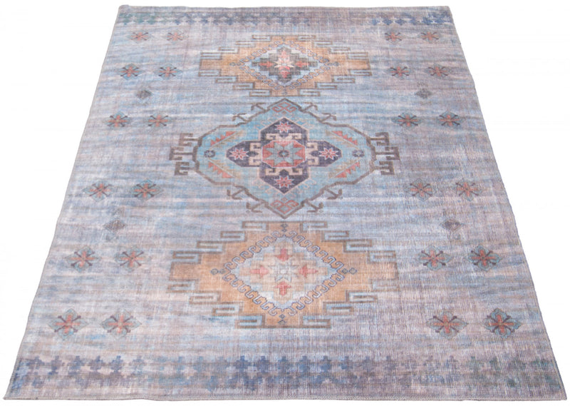 Kashkuli Blue Rug 5'3\" X 8'0\" Area Rug