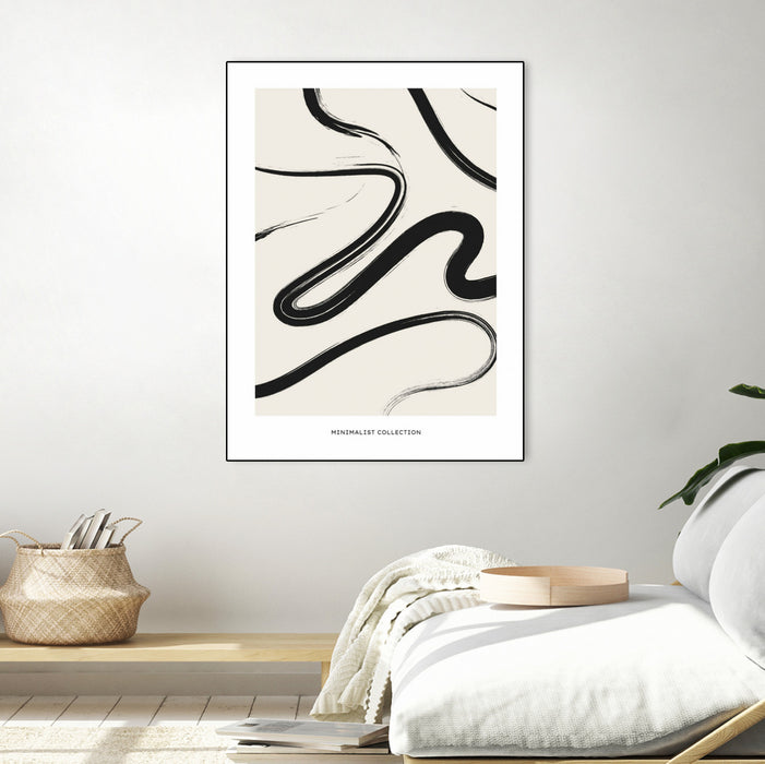 \"Free\" Canvas Framed Black 18x24 Wall Art