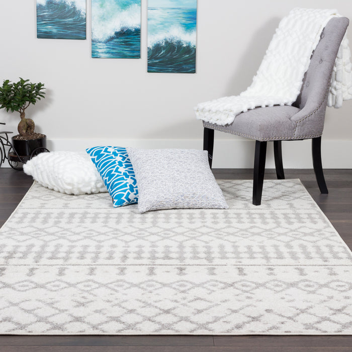 Lav Grey Mor 4x6 Area Rug