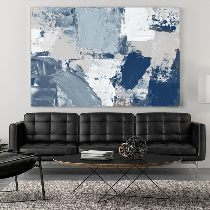 \"Blue Combo\" Giant Art 72x48 Wall Art