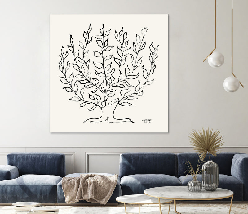 \"L'arbre Platane\" Giant Art 72x72 Wall Art