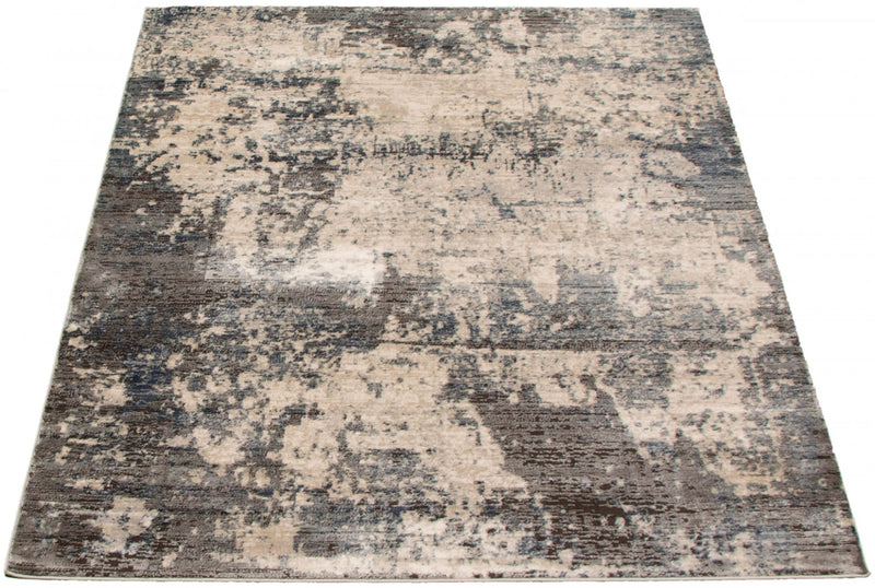 Octavian Abstract Ivory Area Rug - 6'7\" x 9'6\"