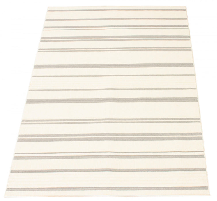 Talya Ivory 6'7\" x 9'6\" Area Rug