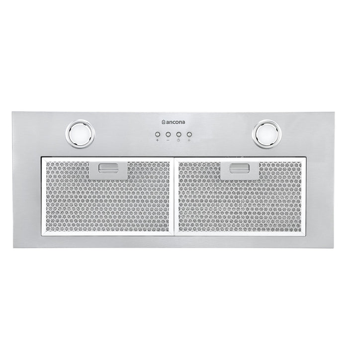 Ancona Inserta Elite 28\" Built-In Range Hood - AN-1307