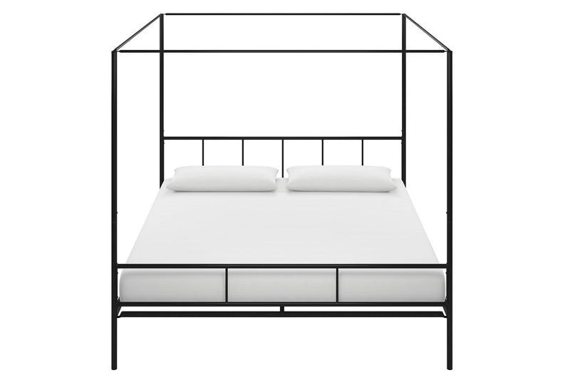 Novogratz Marion King Canopy Bed - Black