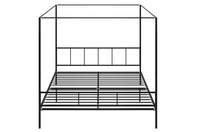 Novogratz Marion King Canopy Bed - Black