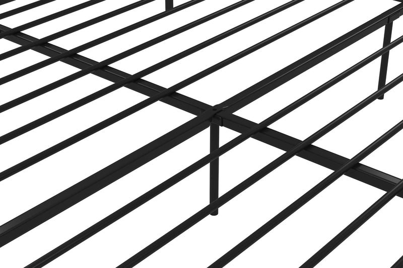 Novogratz Marion King Canopy Bed - Black