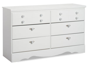 Diamond Dreams 6-Drawer Dresser for Kids, 49.45