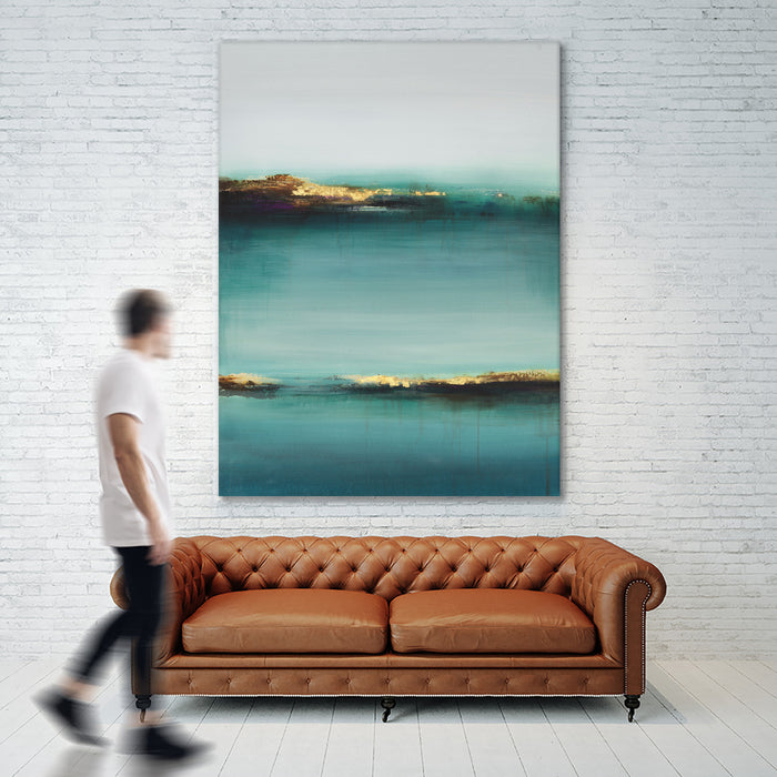 \"Virgin Isles Iv\" Giant Art 72x54 Wall Art