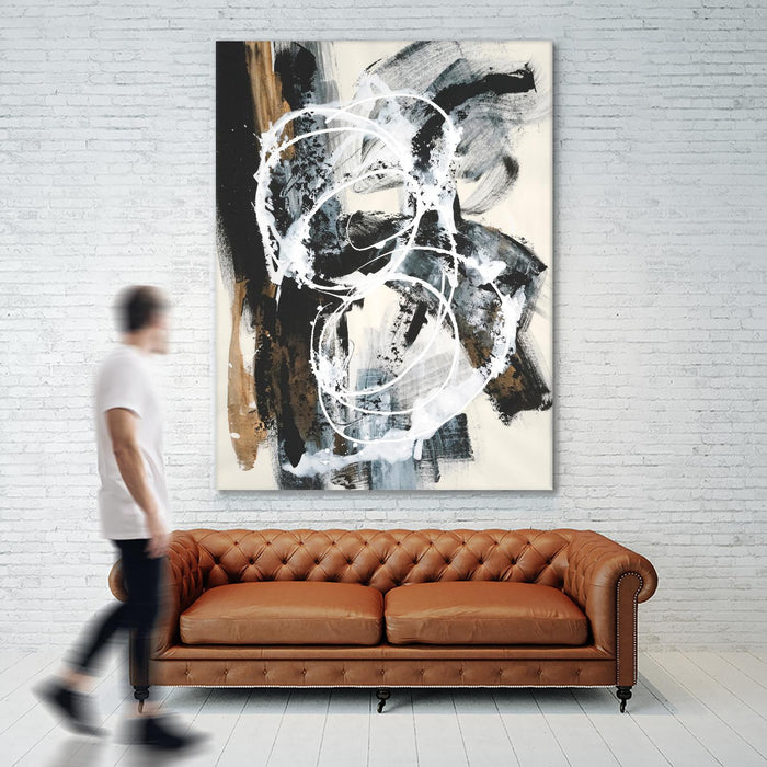 \"Nature's Winterland Iii\" Giant Art 72x54 Wall Art