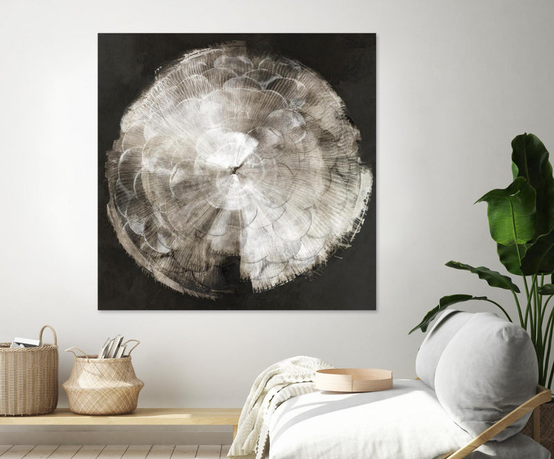 \"Touch Of Darkened Silver\" Giant Art 54x54 Wall Art