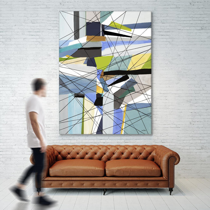 \"Sidewalkcafe\" Giant Art 72x54 Wall Art