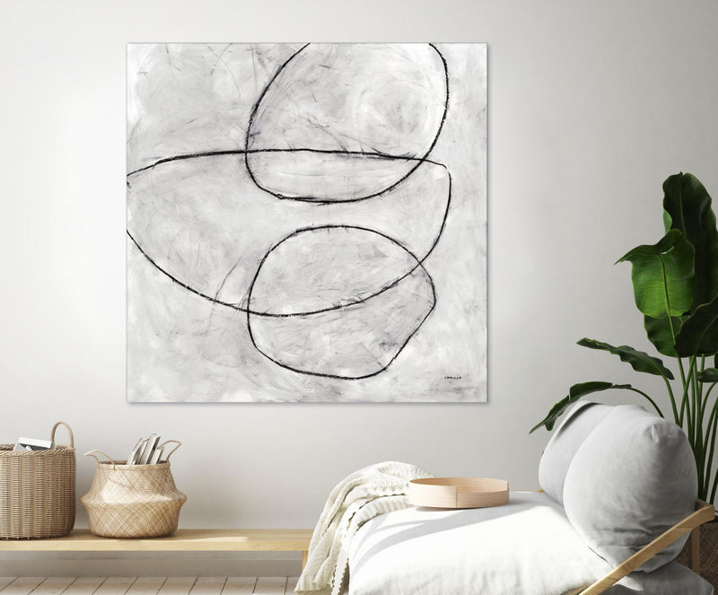 \"Balance Perspective\" Giant Art 54x54 Wall Art