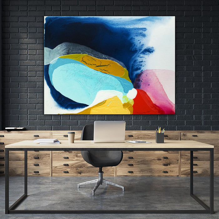 \"Maya Iv\" Giant Art 72x54 Wall Art