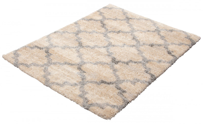 Dimity Tan Area Rug - 6'7\" x 9'6\"