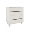 Nordika 4-Drawer Chest - White