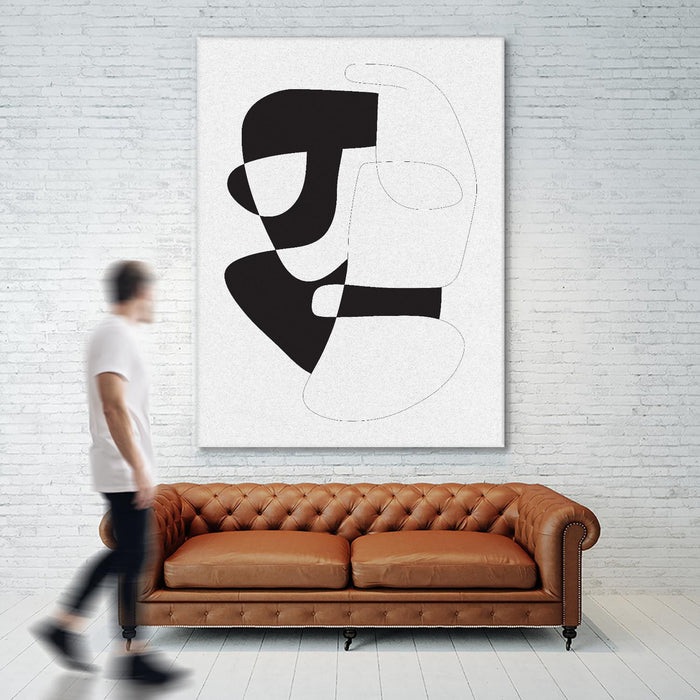 \"Graphical 3\" Giant Art 72x54 Wall Art
