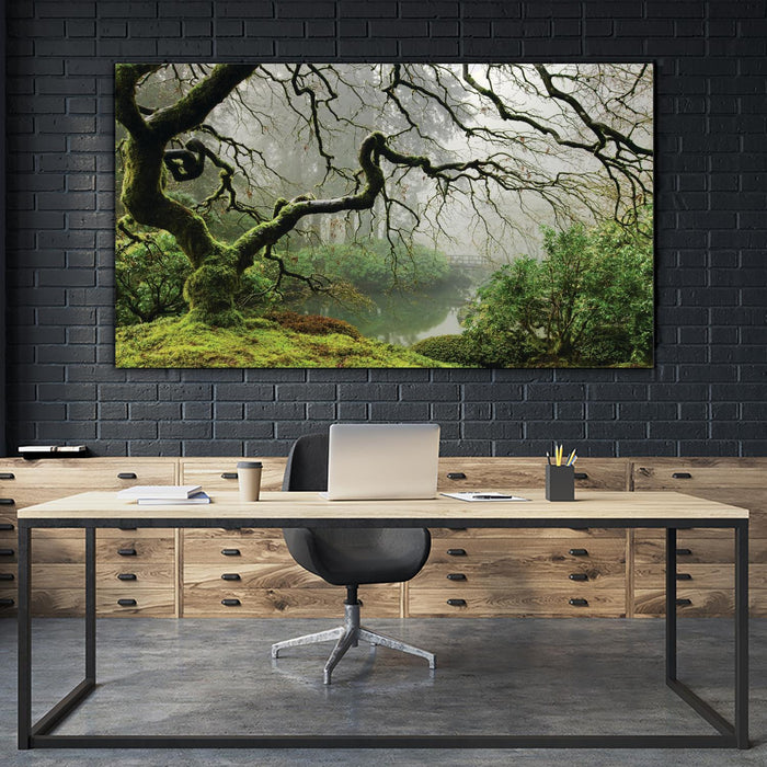 \"Garden Mist\" Giant Art 84x48 Wall Art