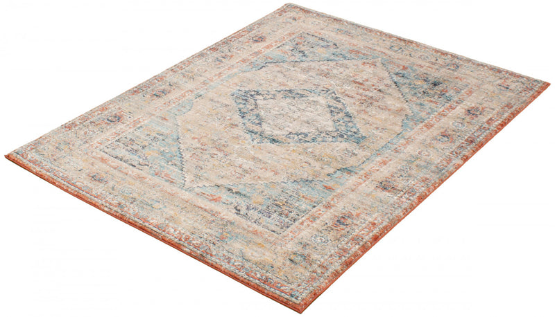 Bolivar Bijar Multi Colour Area Rug - 5'0\" x 8'0\"
