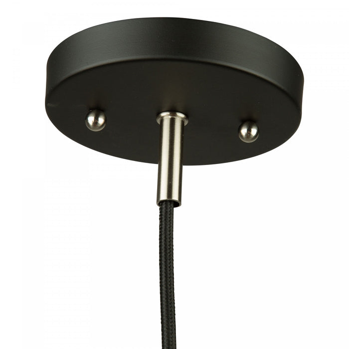 Tote 1-Light Black Pendant II