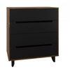 Nordika 4-Drawer Chest - Black