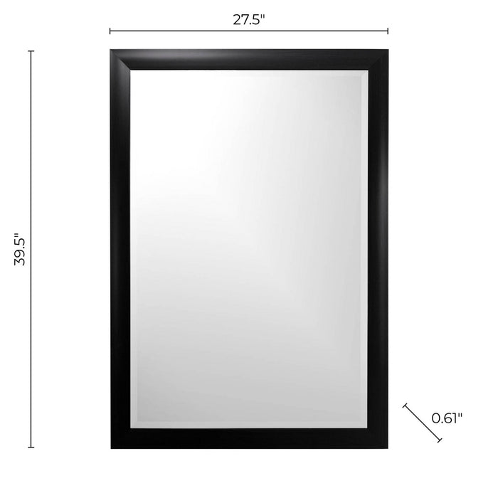 Builders Espresso Mirror - 39.5 x 27.5