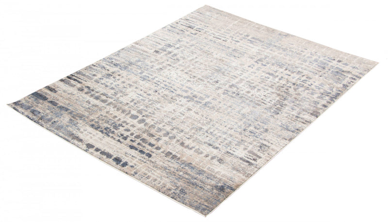 Trudel Light Blue Area Rug - 3'11\" X 5'7\" 