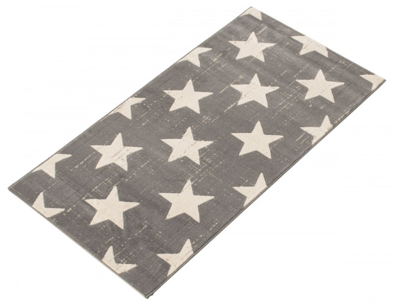 Ira Grey 2'8\" x 4'11\" Area Rug