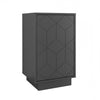 Nordika Nightstand - Charcoal Grey