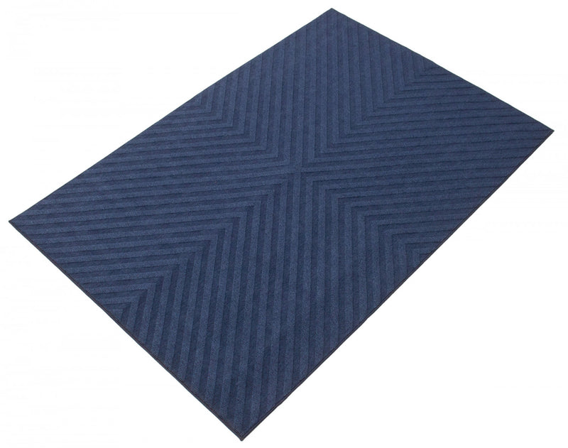 Dodie Blue 6'7\" x 9'6\" Area Rug