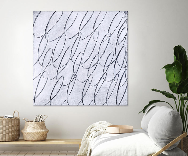 \"Contemplating Style\" Giant Art 54x54 Wall Art