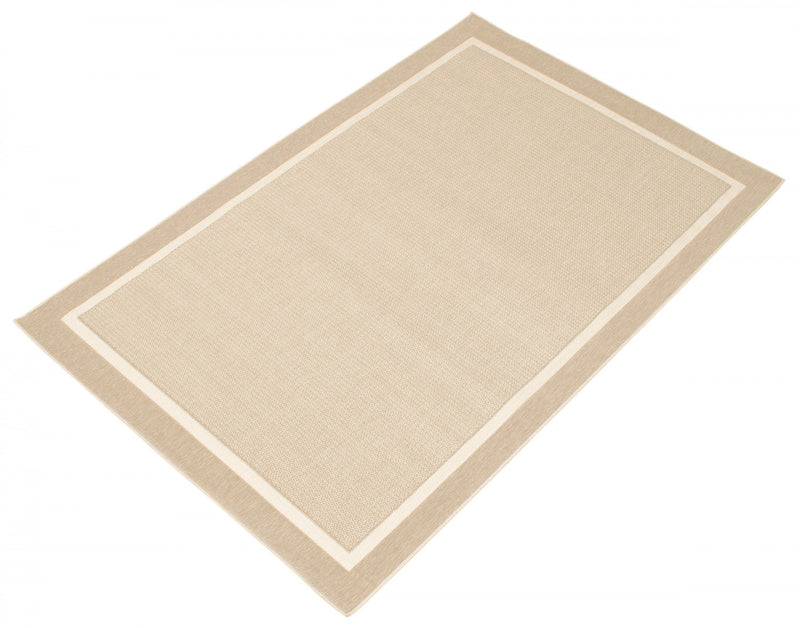 MarinaIvory 6'7\" x 9'6\" Area Rug