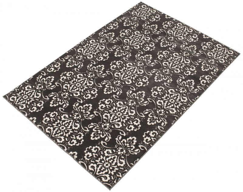 Caledonia Grey 4'7\" x 6'7\" Area Rug