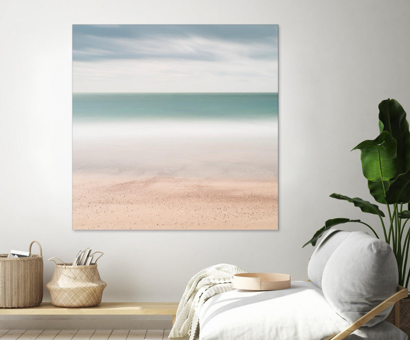 \"Beach, Sea, Sky\" Giant Art 72x72 Wall Art